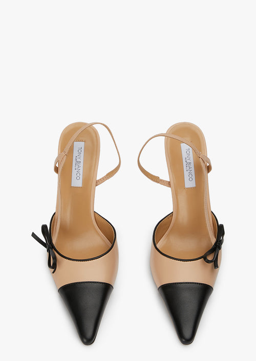 Harmony Beech/Black Heels