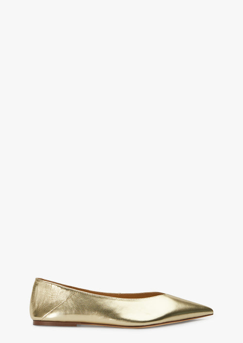 Joop Gold Shimmer Flats