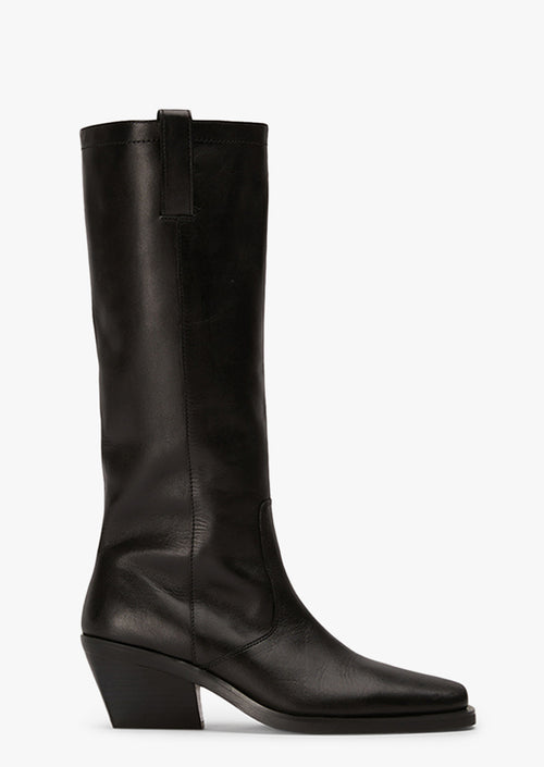 Kastro Black Como Calf Boots