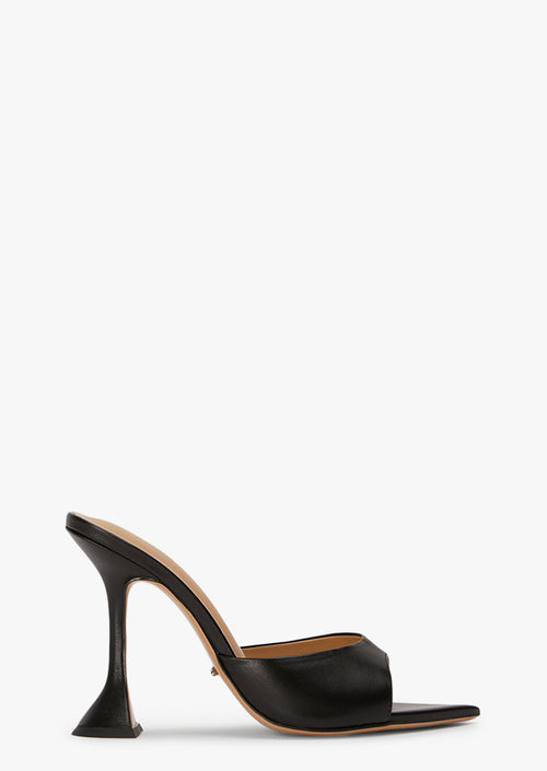 Marcel Black Nappa Heels