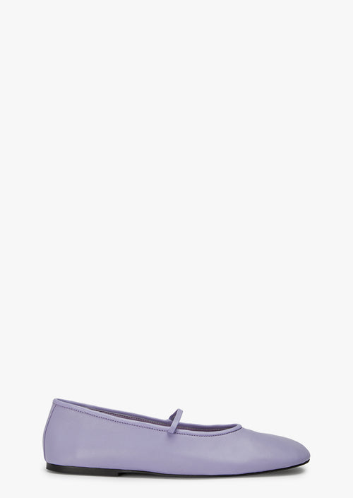 Martinez Lilac Nappa Flats