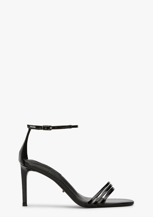 Melody Black Patent Heels