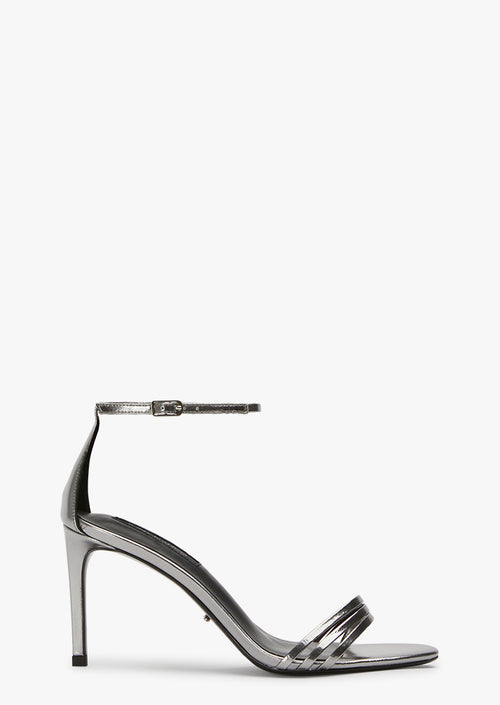 Melody Gunmetal Glimmer Heels