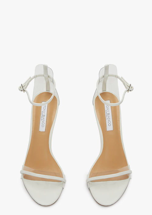 Mosumi Milk Capretto Heels