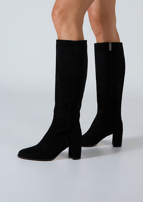 Palace Black Suede Calf Boots