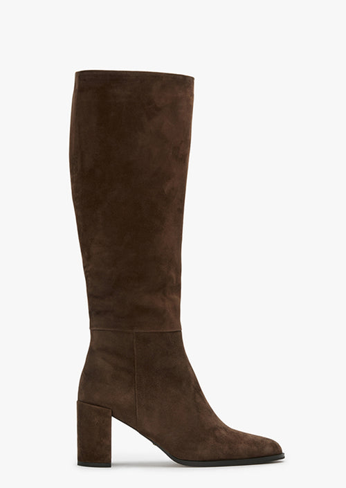 Palace Espresso Suede Calf Boots