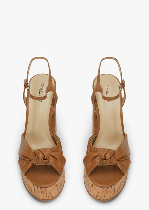 Pia Tan Nappa Heels