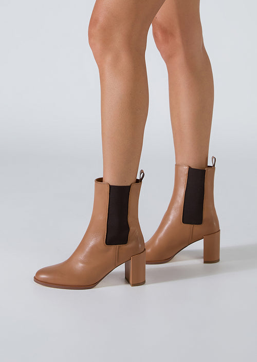 Prime Tan Como Ankle Boots