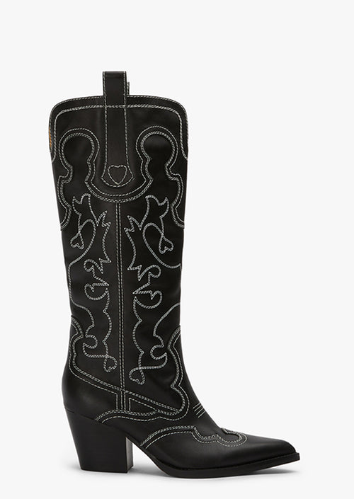 Primrose Black Como Calf Boots