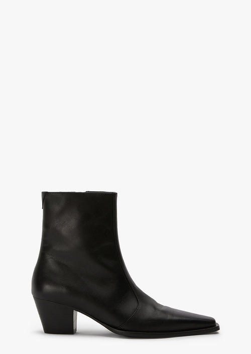 Trinity Black Como Ankle Boots