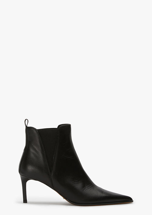 Vegas Black Como Ankle Boots