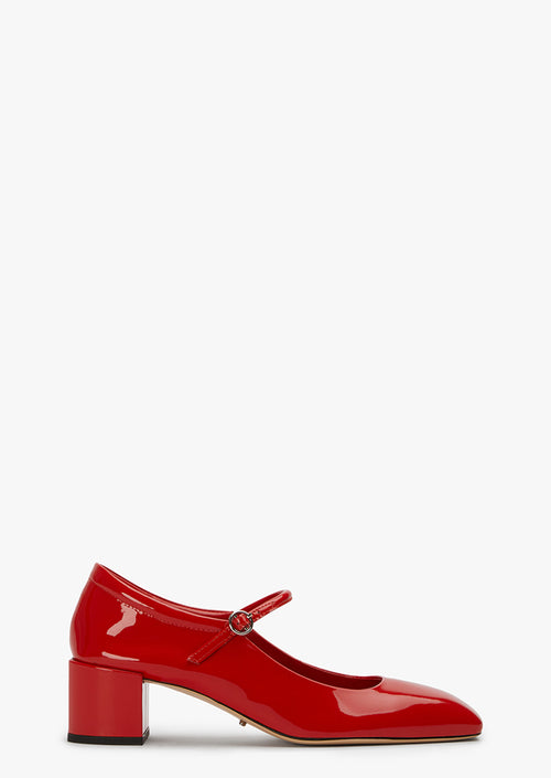 Wynnie Red Patent Heels