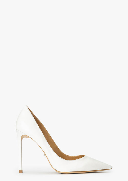 Anja Milk Capretto Heels