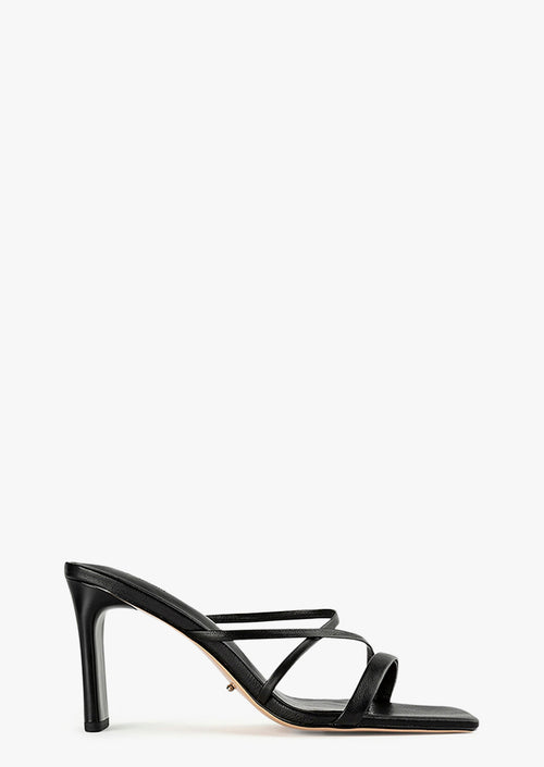 Classic Black Nappa Heels