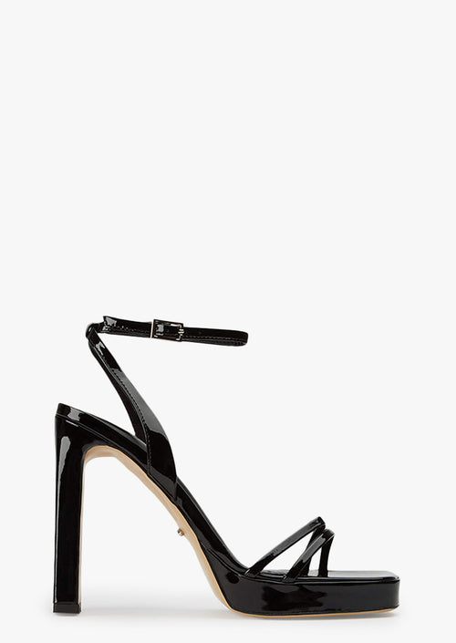 Dandy Black Patent Heels