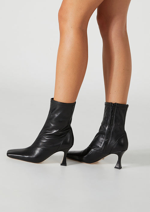 Fomo Black Venice Ankle Boots