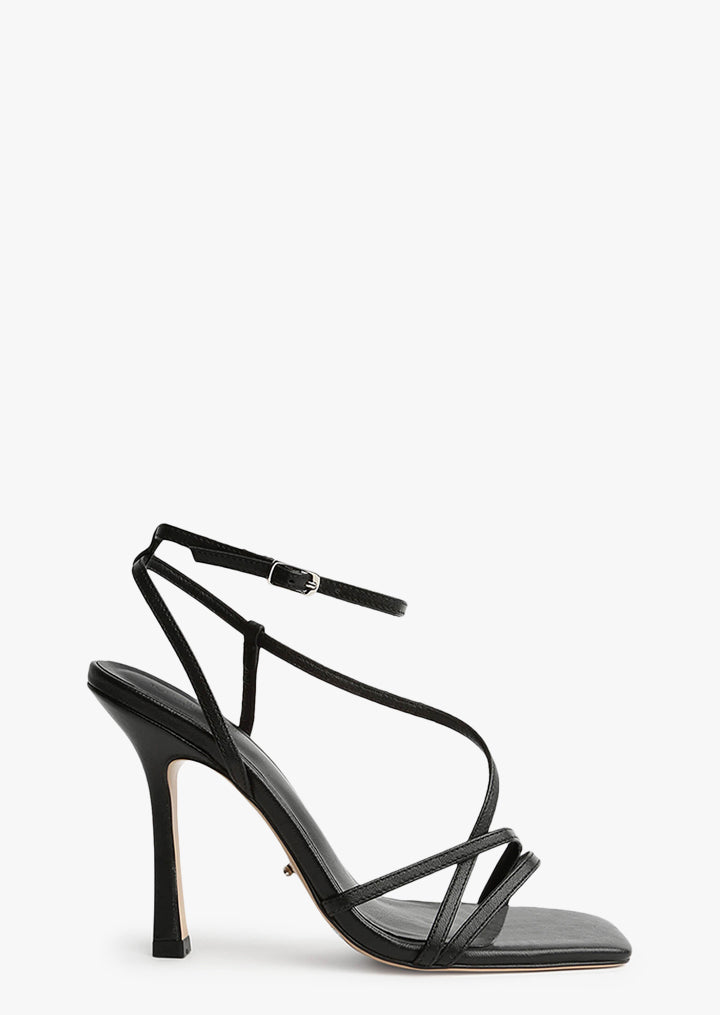 Franci Black Kid 10.5cm Heels | Heels | Tony Bianco A