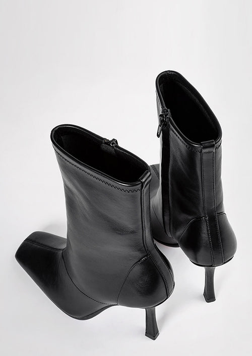 Halsey Black Como Ankle Boots