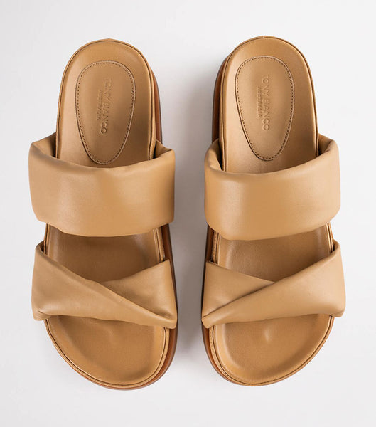 Honey Nappa Sandals | Sandals | Tony USA | Tony Bianco