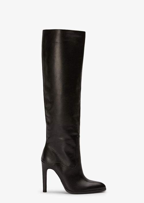 Hot Black Como Calf Boots