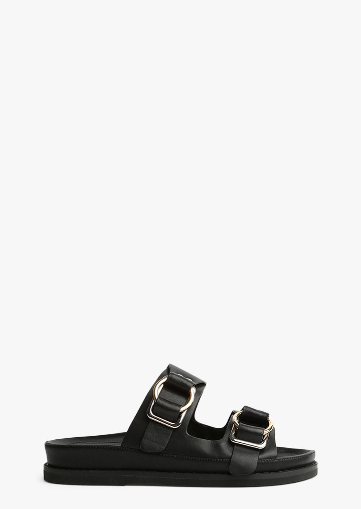 Hunter Black Como Sandals | Sandals | Tony Bianco USA | Tony Bianco