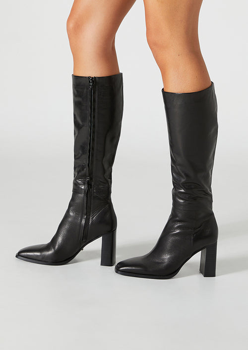 Rylee Black Venice Calf Boots