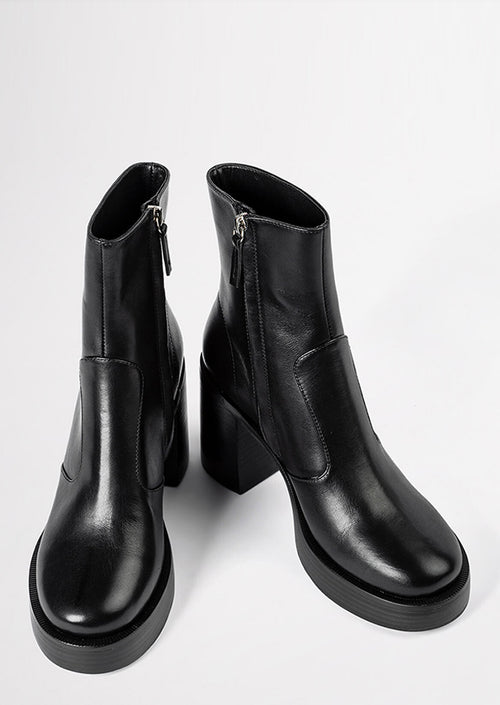 Thunder Black Como Ankle Boots