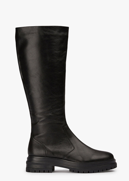 Wanda Black Venice Calf Boots