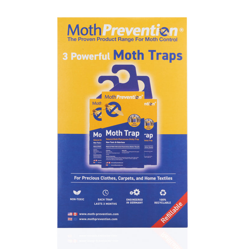 Powerful Clothes Moth Traps for Closets by MothPrevention