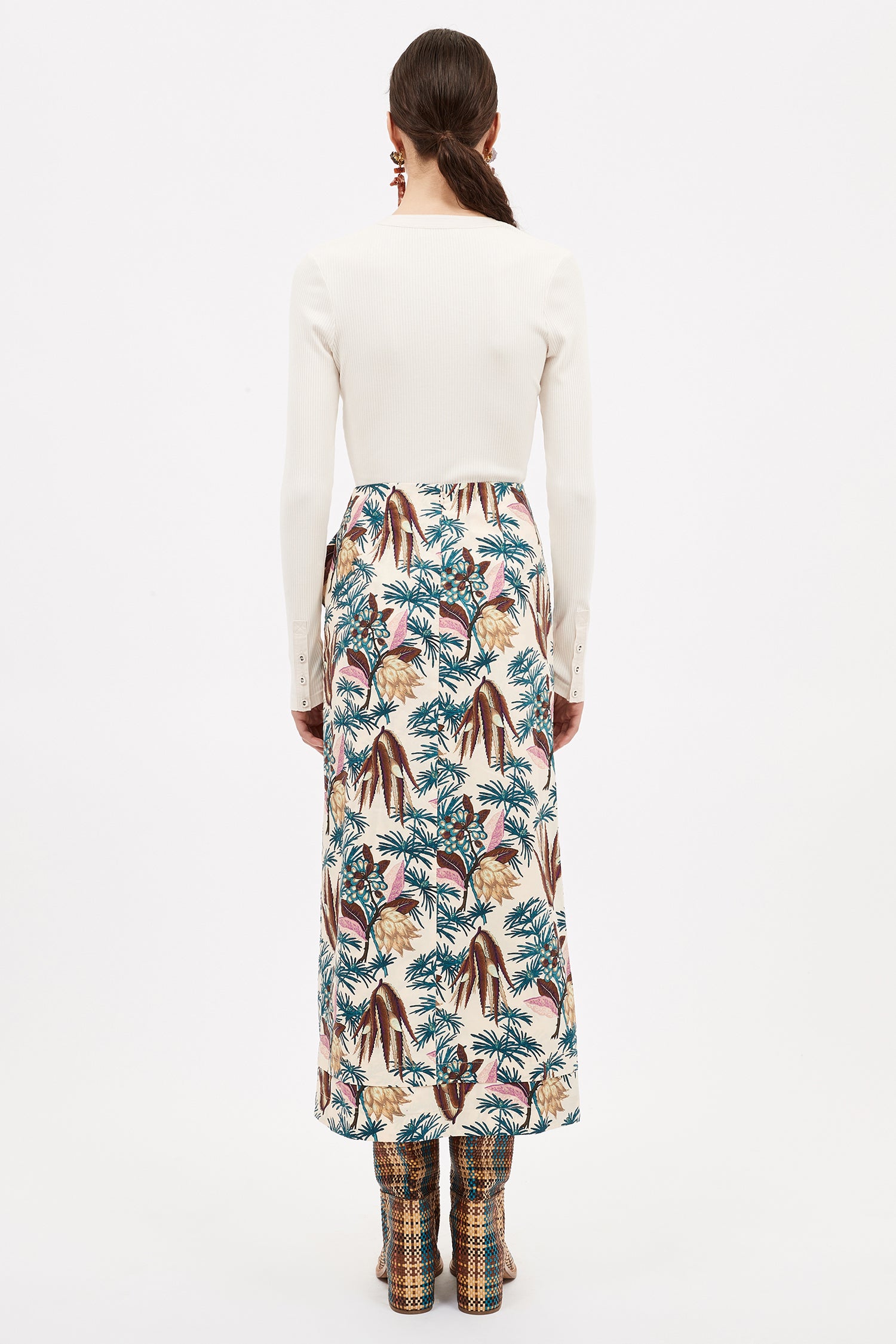 Shop Ulla Johnson Soraya Skirt In Wildflower