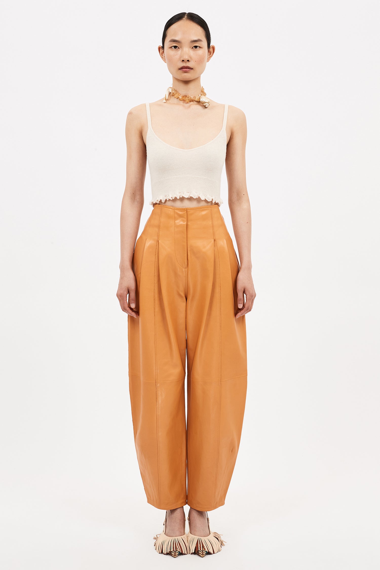 Ulla Johnson Sloane Pants In Orange