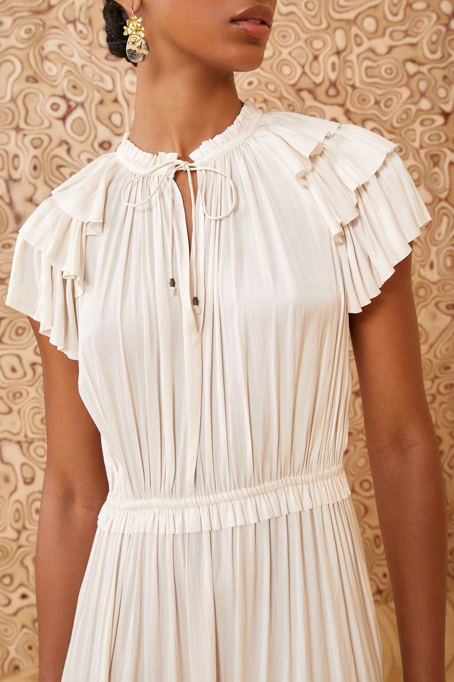 Blaire Dress - Blanc