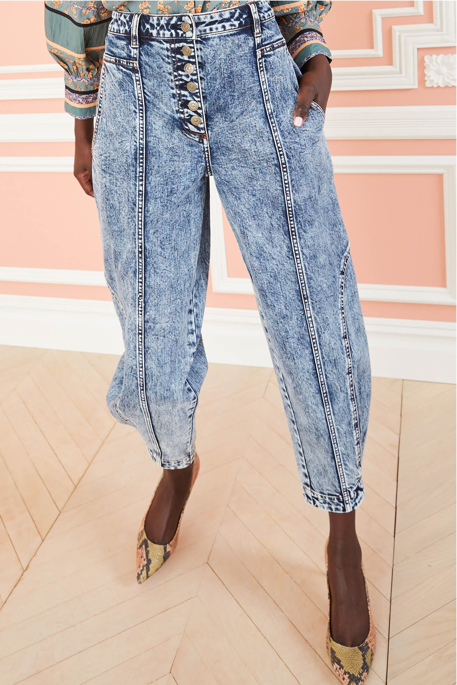 ulla johnson acid wash