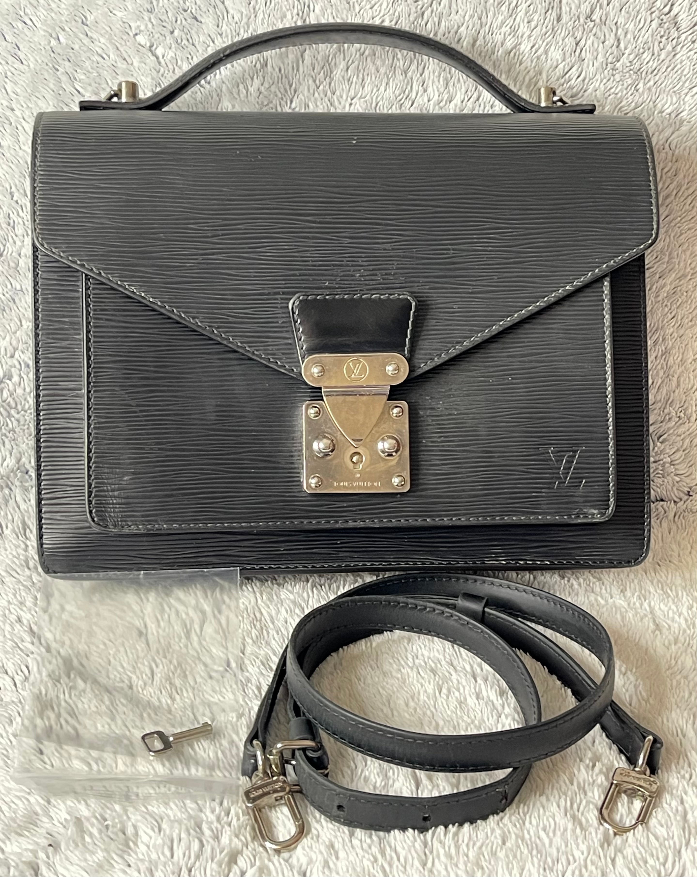 Louis Vuitton Monceau 2 Way Hand Bag