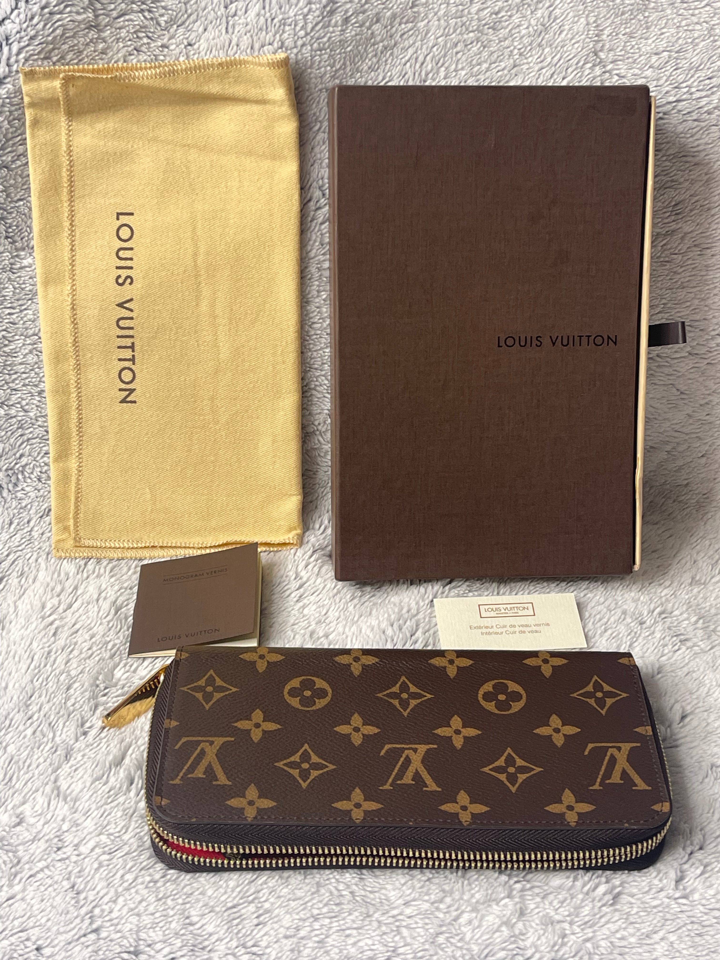 Louis Vuitton Monogram Vernis Zippy Long Wallet