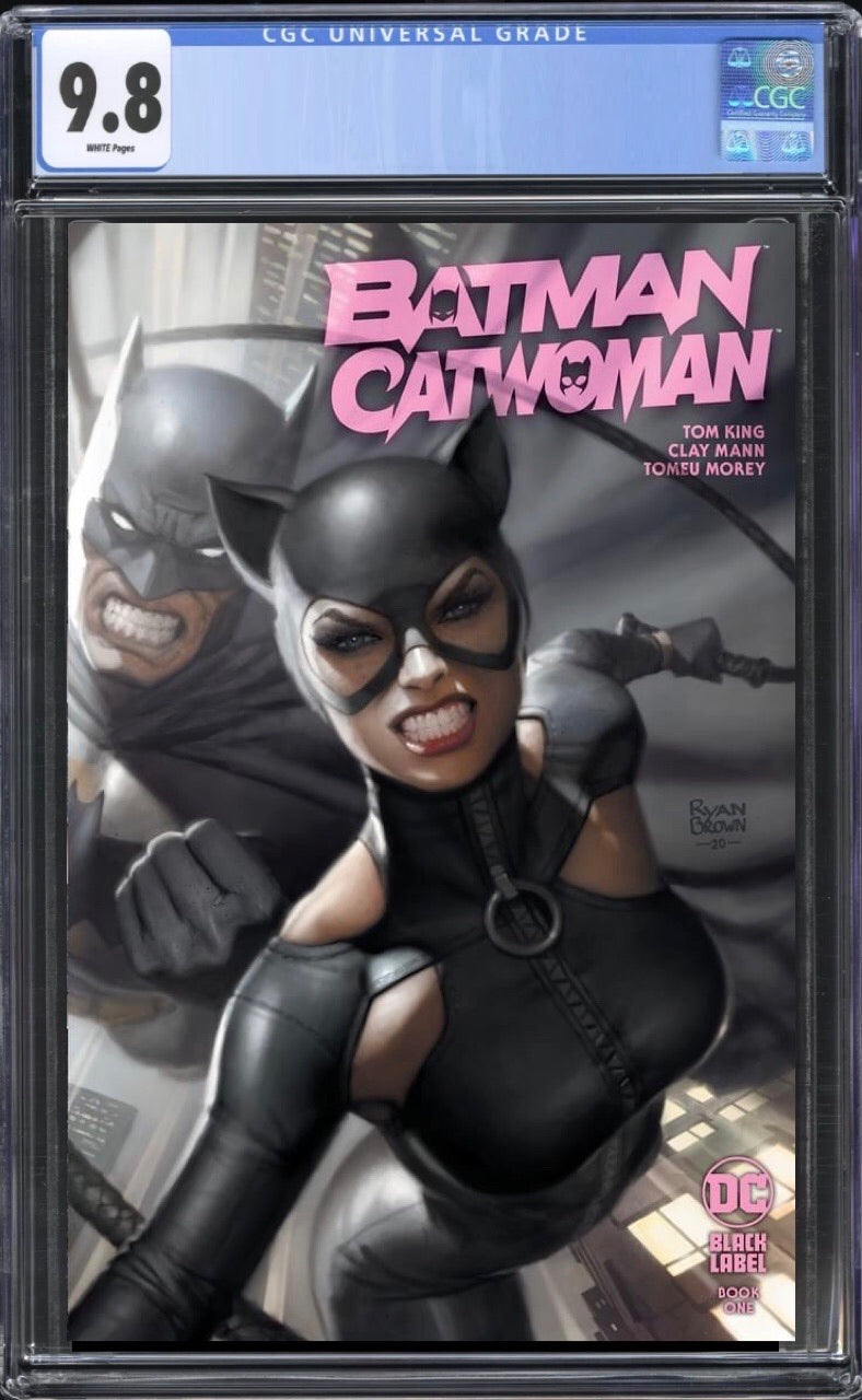 Batman Catwoman #1 Ryan Brown Trade CGC  – Exchange Collectibles