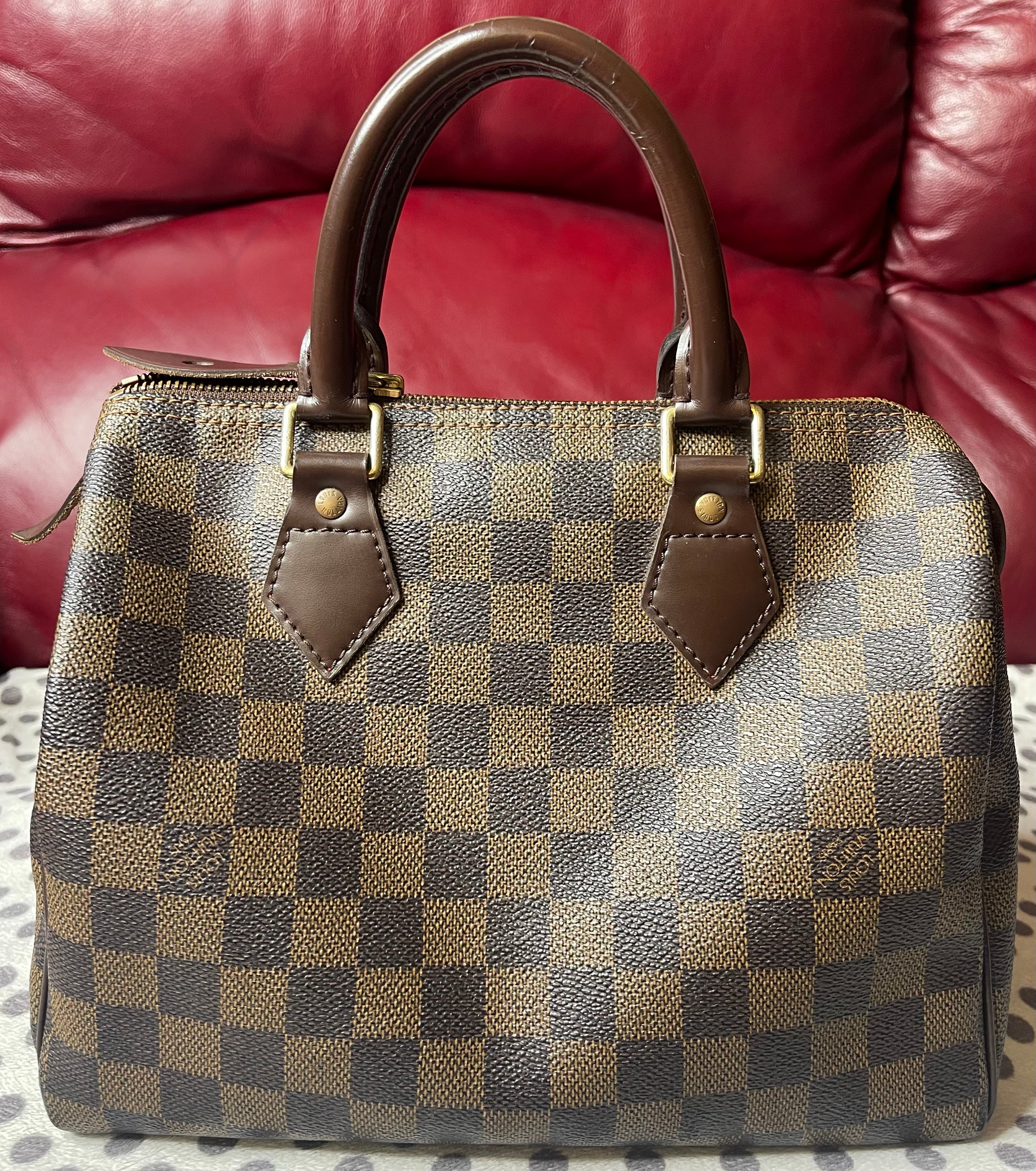 Louis Vuitton Speedy 25 in Damier Ebene - SOLD