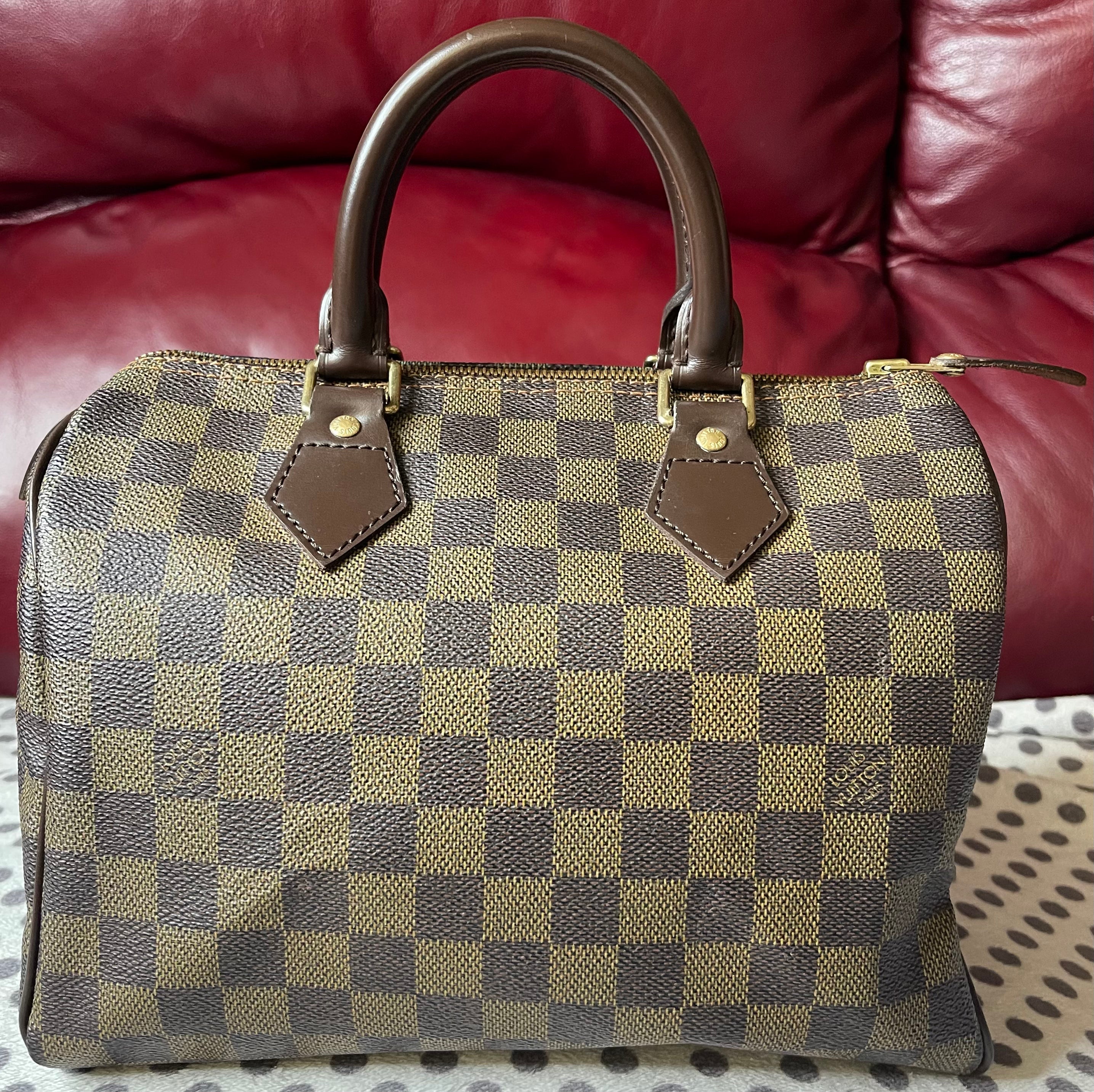 Louis Vuitton Speedy 30 Brown Damier Ebene