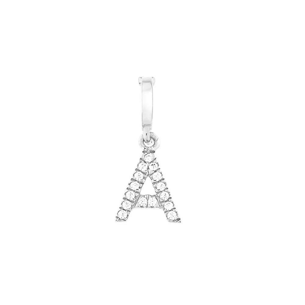  Initial Charms - Silver