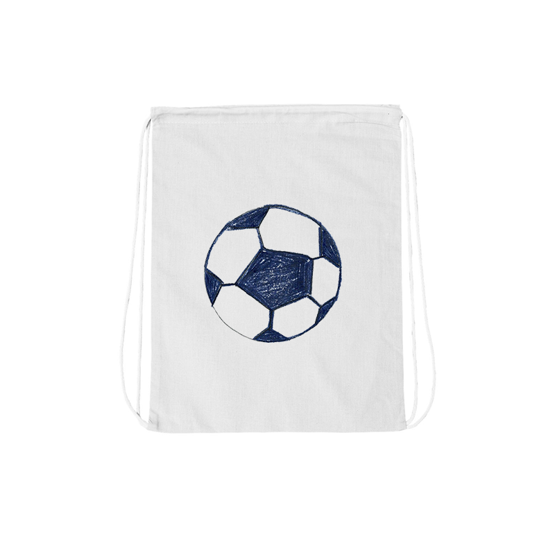 soccer drawstring bag