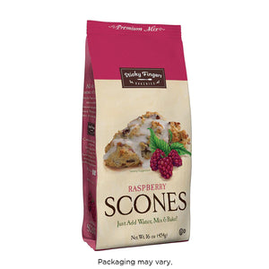 Raspberry Scone Mix by Sticky Fingers Bakeries - Calico Bean Market  - Sticky Fingers Bakery