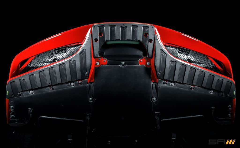 Front Bumper Scrape Protection For Ferrari 488 Scrape Armor