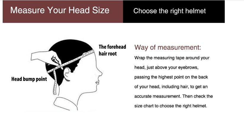 Head Size Chart