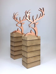 Custom made stag award Creative Awards