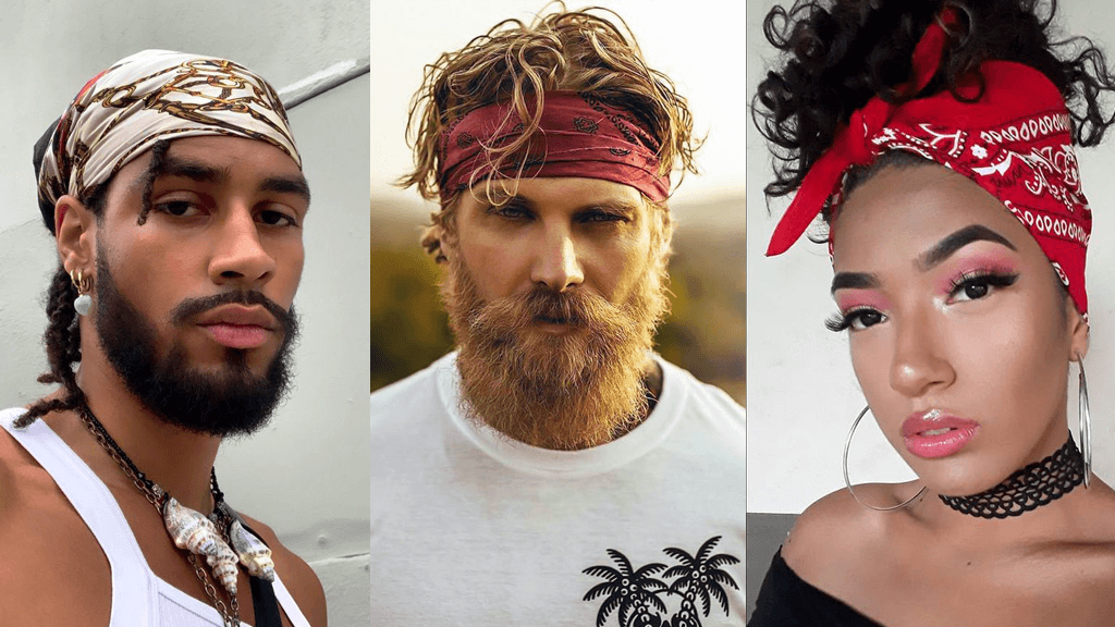 21 ideias de Durag  bandanas de cabelo, looks hip hop, penteados headband