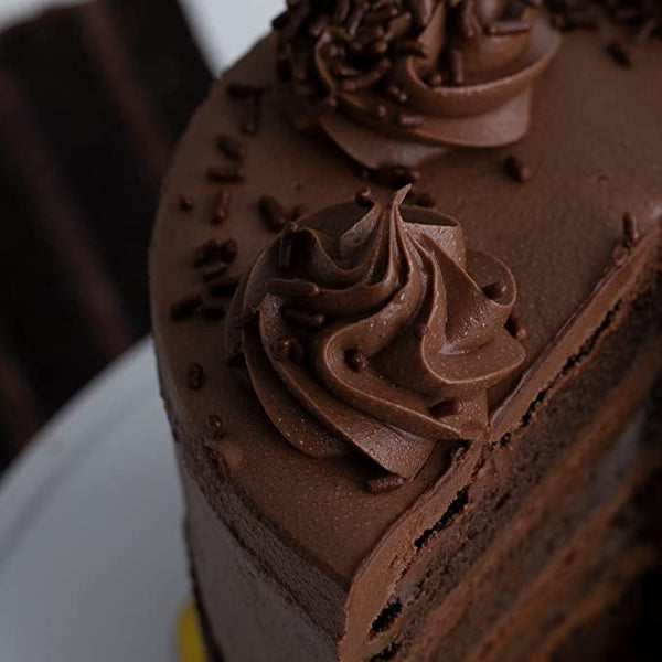 Chocolate Cake with Peanut Butter Frosting