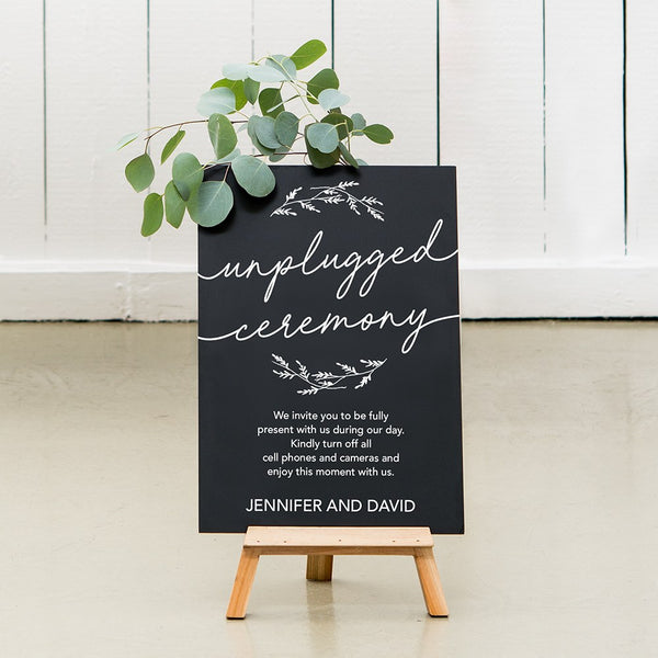 DIY Wedding sign