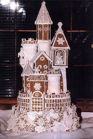 Gingerbread House Wedding Cake