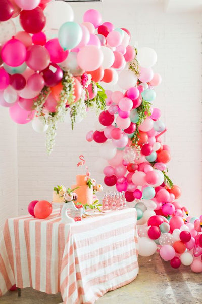 Floral and Balloon Installation from BHLBN