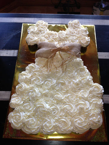 Cupcake Bridal Cake